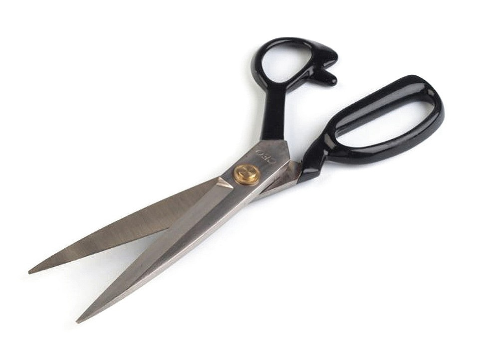 Krejčovské nůžky délka 28,5 cm / 11", barva černá