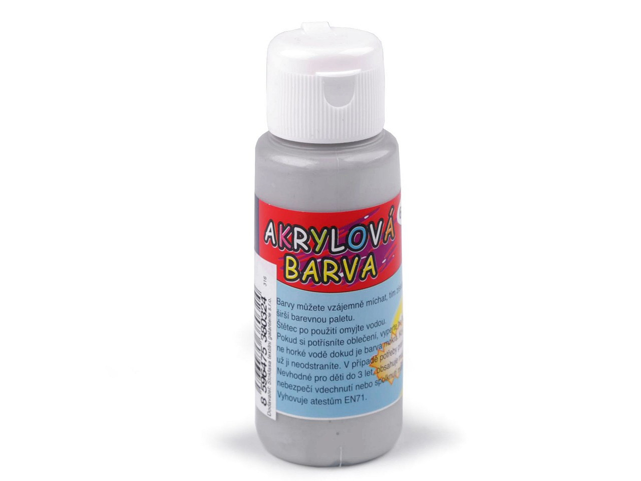 Akrylová barva 60 ml, barva 13 stříbrná