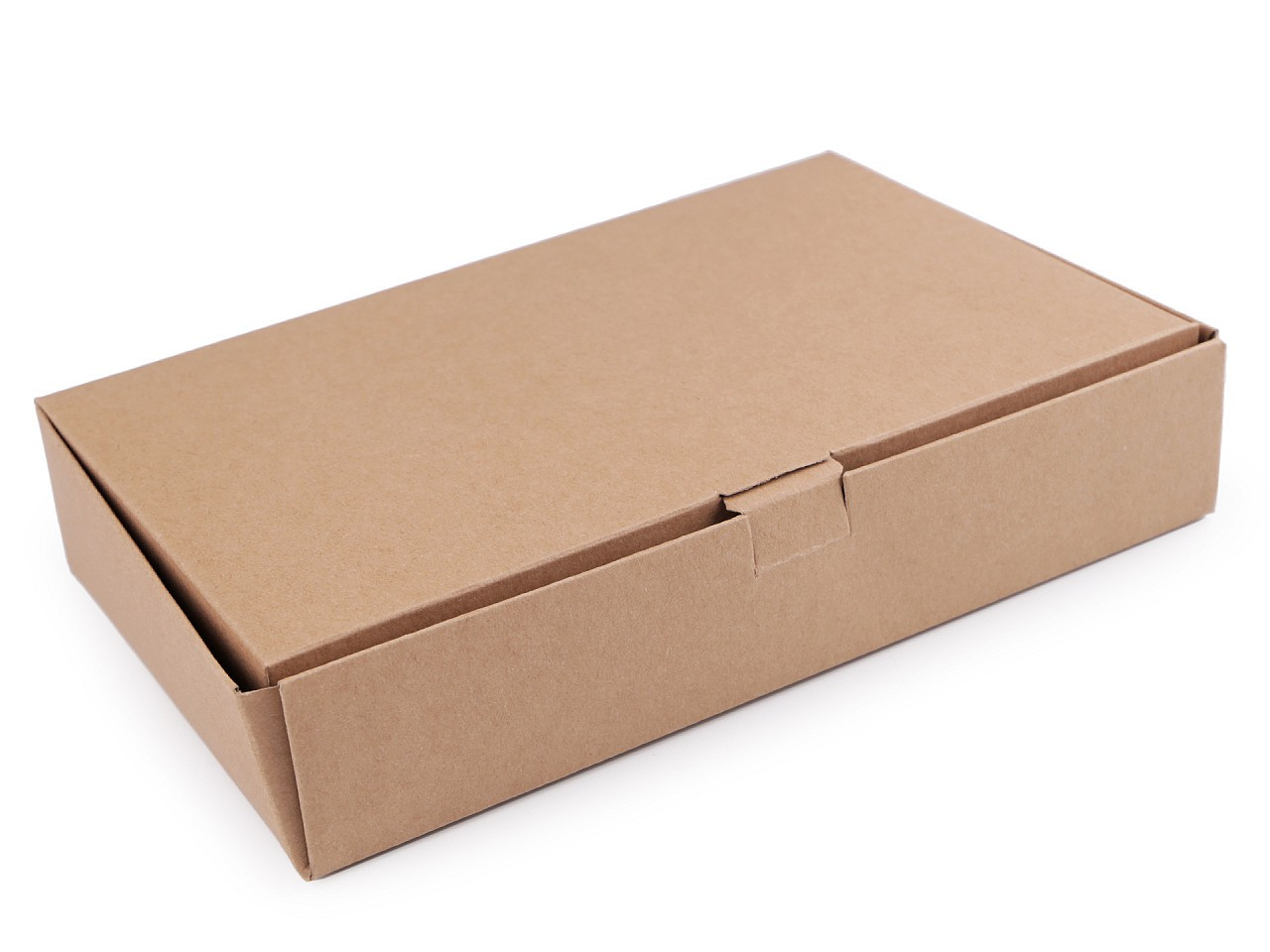 Papírová krabička, barva 3 (16 x 23,5 cm) hnědá přírodní