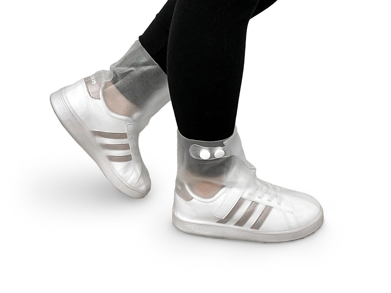 Silikonové návleky na boty dětské, barva 16 vel. XXL(34/35/36) transparent