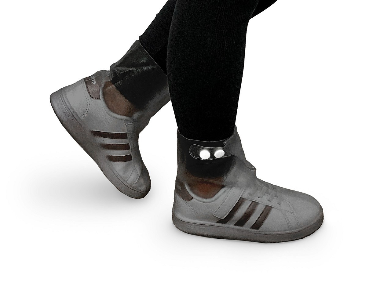 Silikonové návleky na boty dětské, barva 20 vel. XXL(34/35/36) šedá