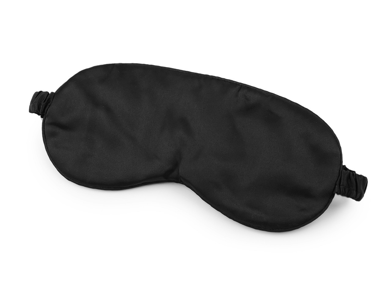 Maska na spaní saténová, barva 2 černá