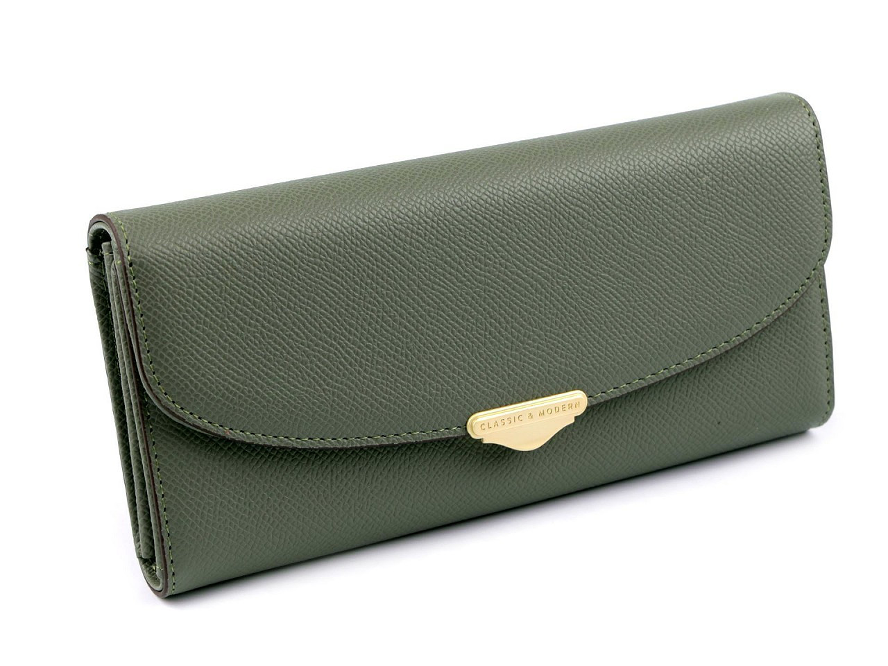 Dámská peněženka 9,5x19 cm, barva 11 zelenkavá