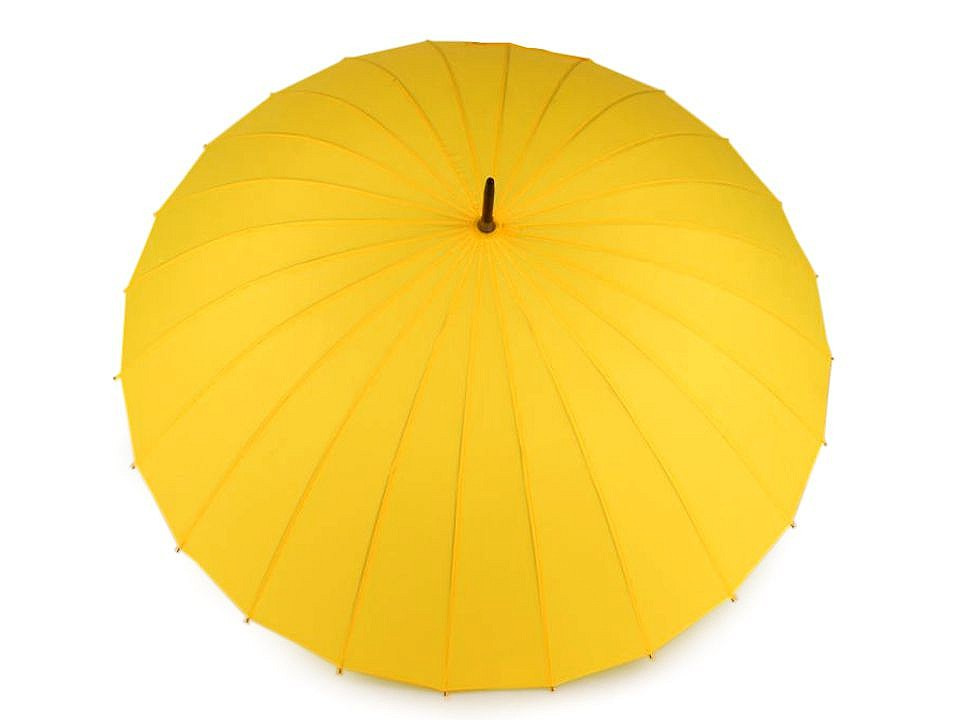 Dámský deštník kouzelný s květy, barva 4 žlutá