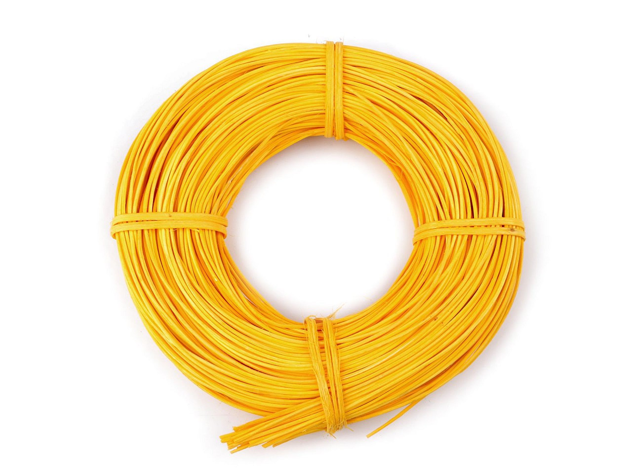 Pedig na pletení Ø1,5 mm 100 g, barva 7 žlutá