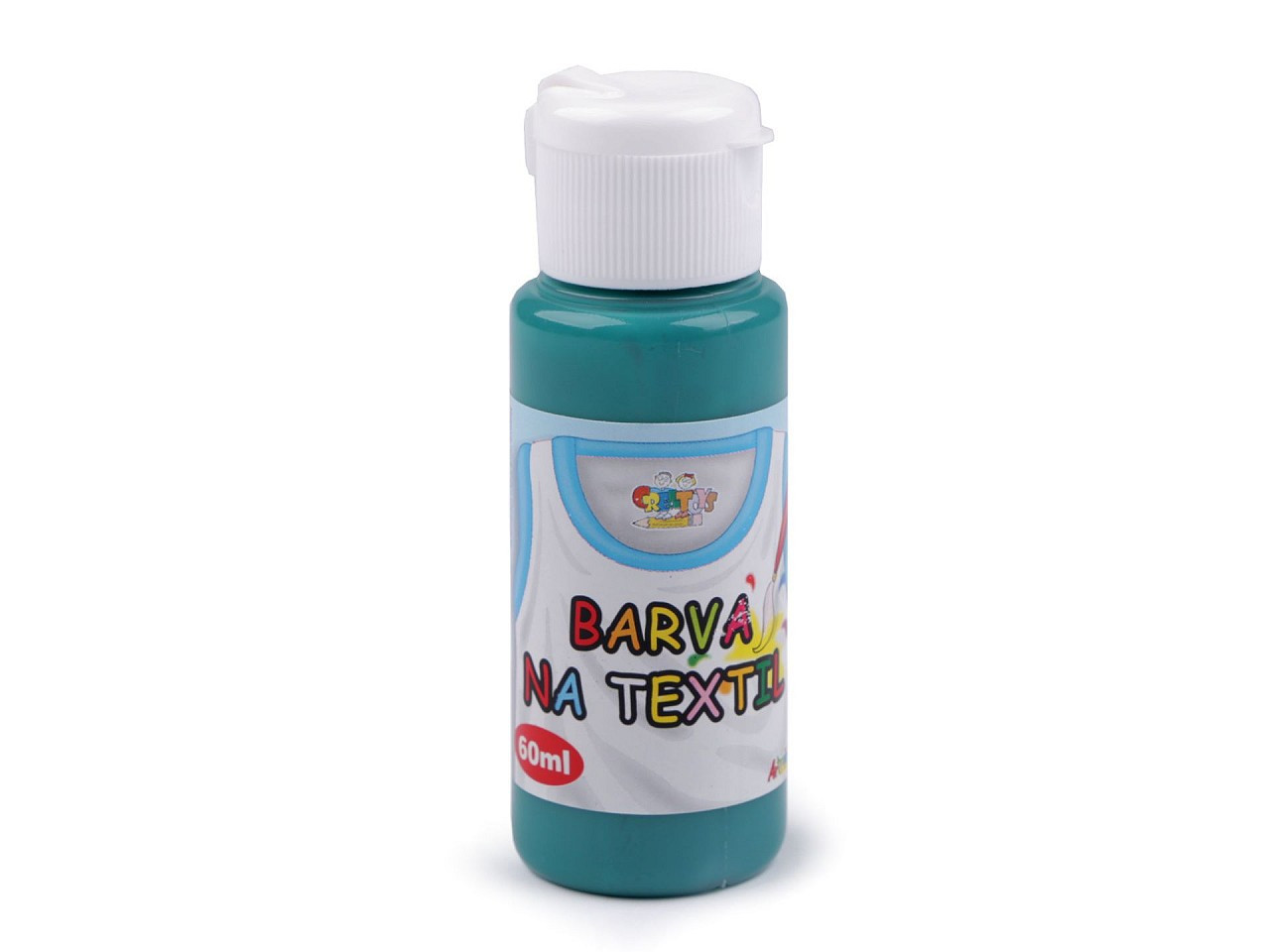 Barva na textil 60 ml, barva 20 petrolejová