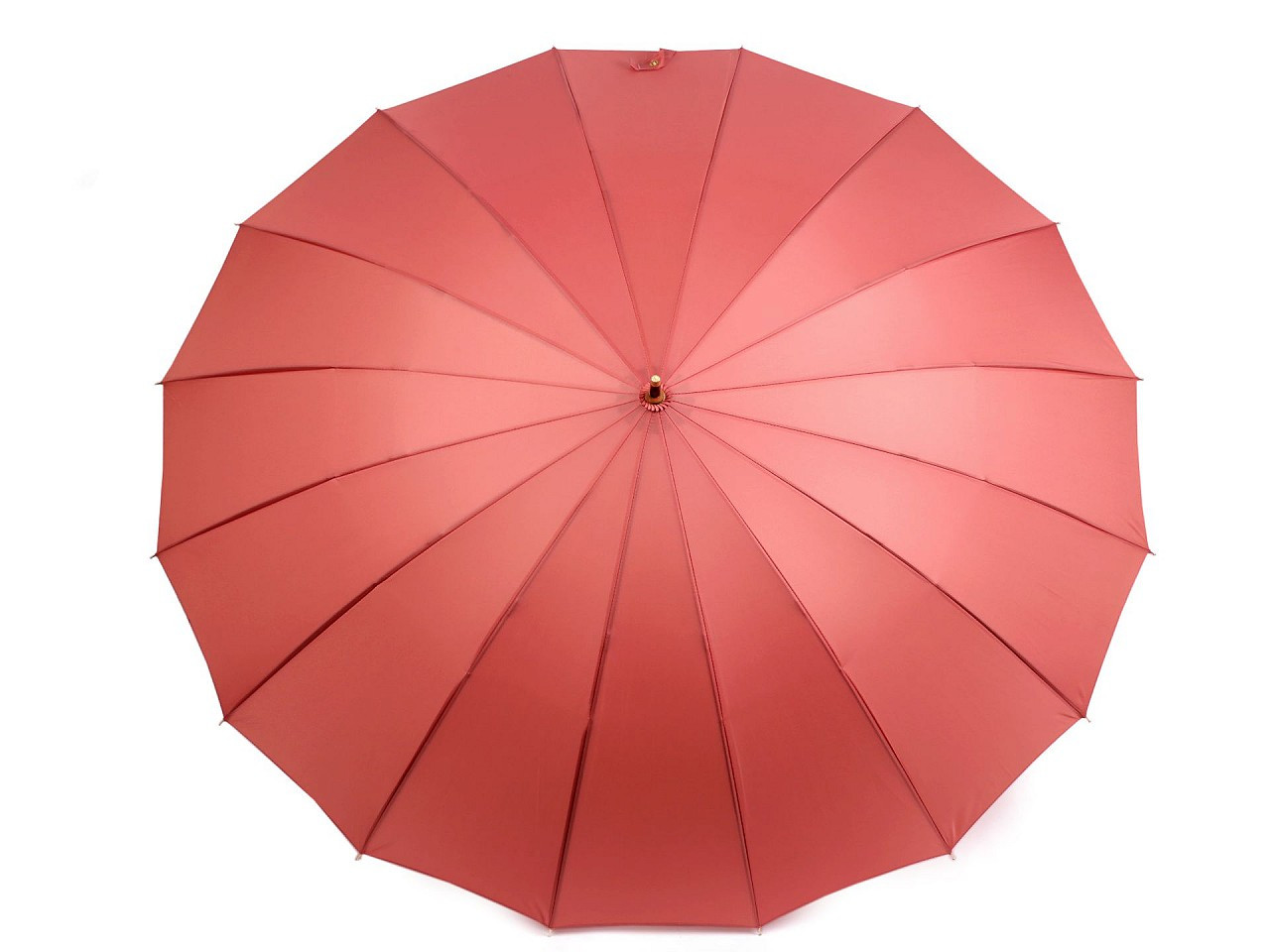 Dámský vystřelovací deštník, barva 2 růžová rubínová
