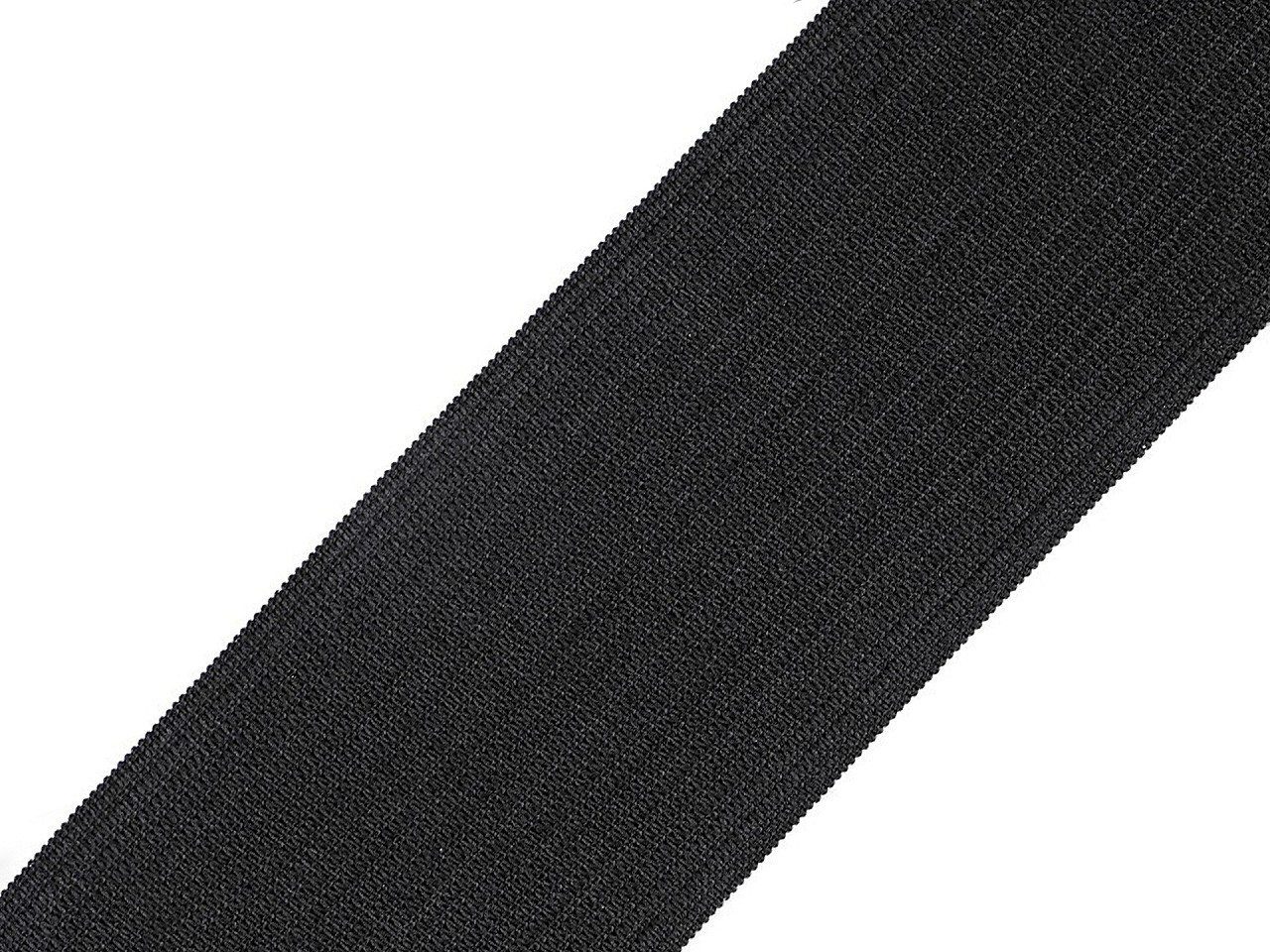 Pruženka hladká šíře 45 mm, barva 2 černá