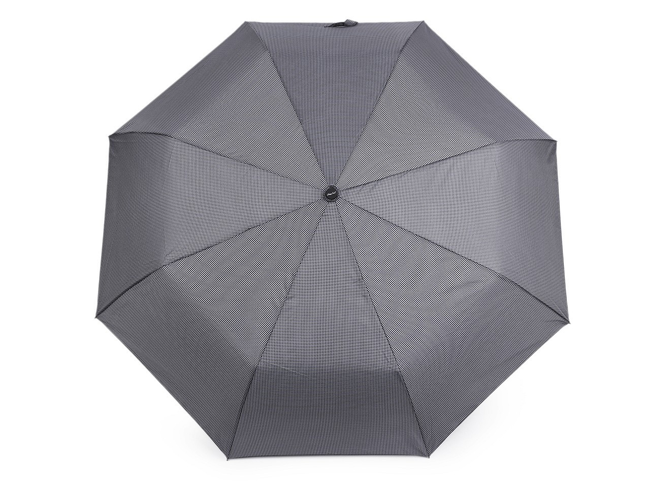 Pánský skládací vystřelovací deštník, barva 4 šedá pepito