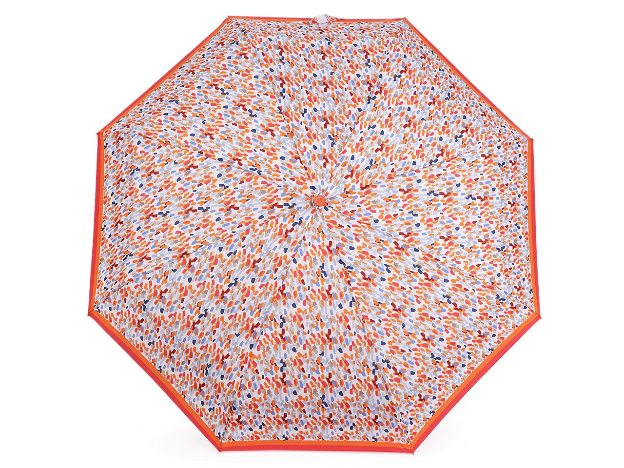 Dámský mini skládací deštník, barva 1 oranžová
