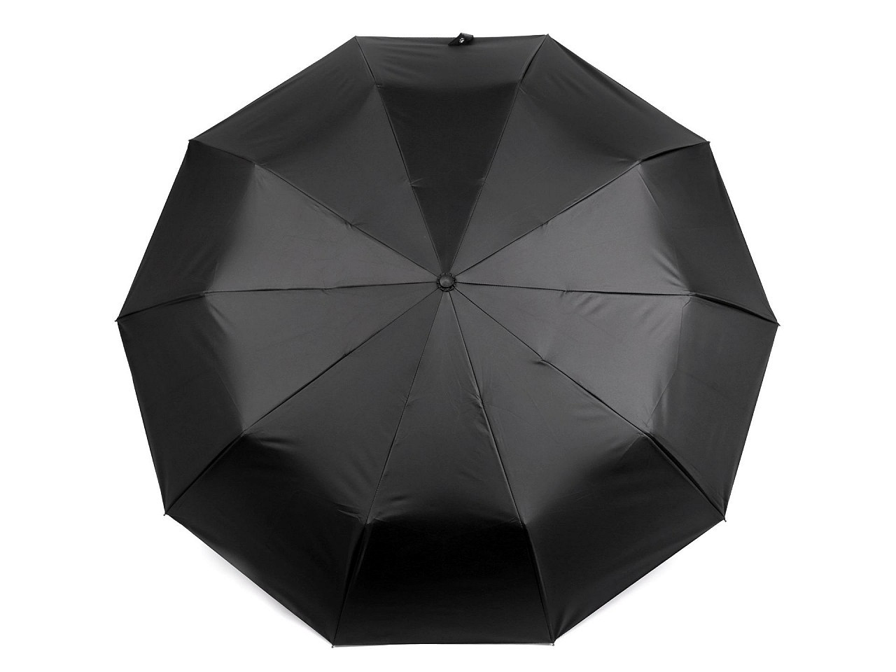 Velký skládací vystřelovací deštník, barva 4 černá