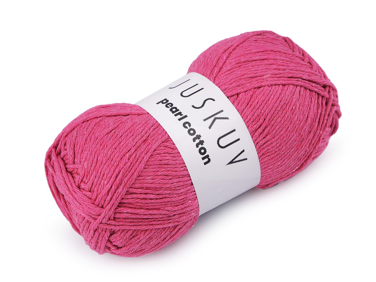 Bavlněná pletací příze Pearl Cotton 100 g, barva 19 (15) pink