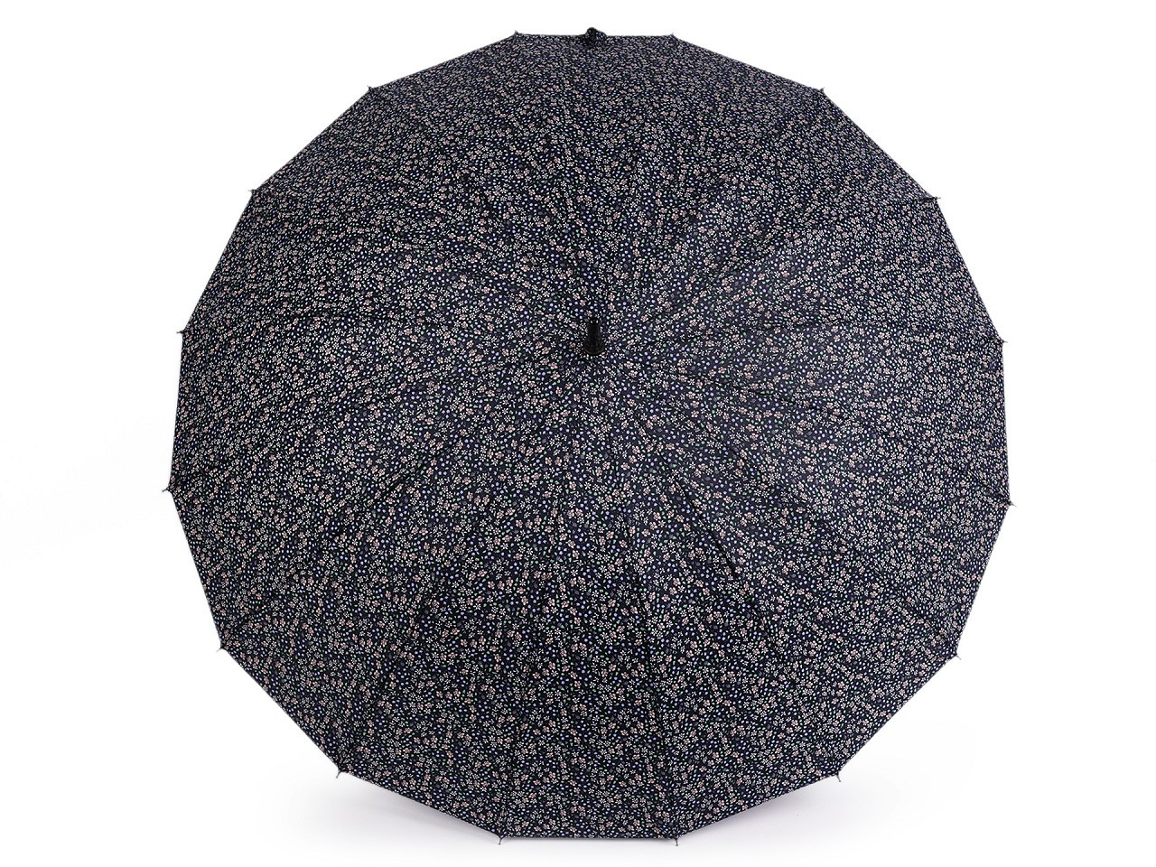 Dámský vystřelovací deštník, barva 2 modrá tmavá