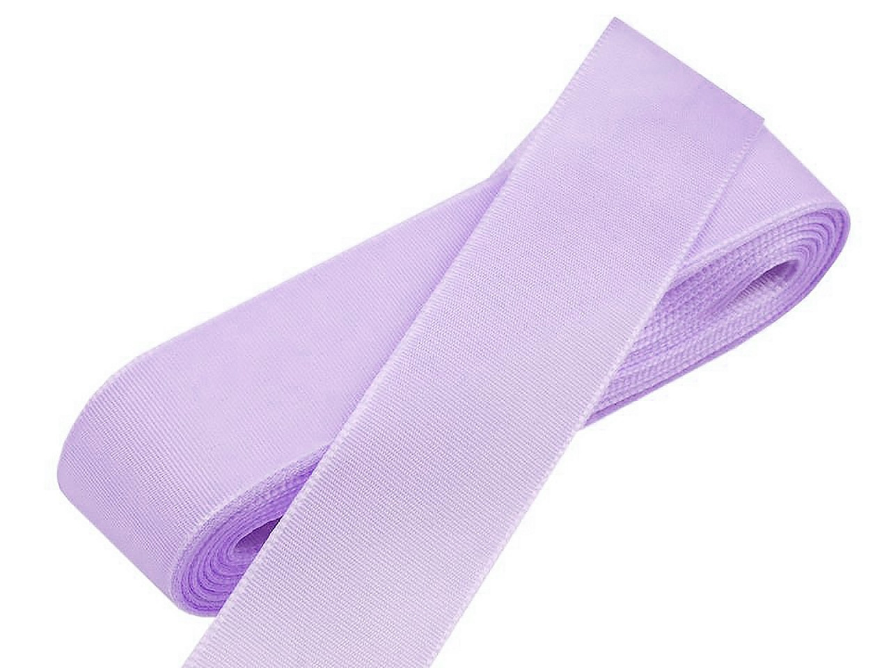 Stuha taftová šíře 25 mm, barva 501 fialová lila