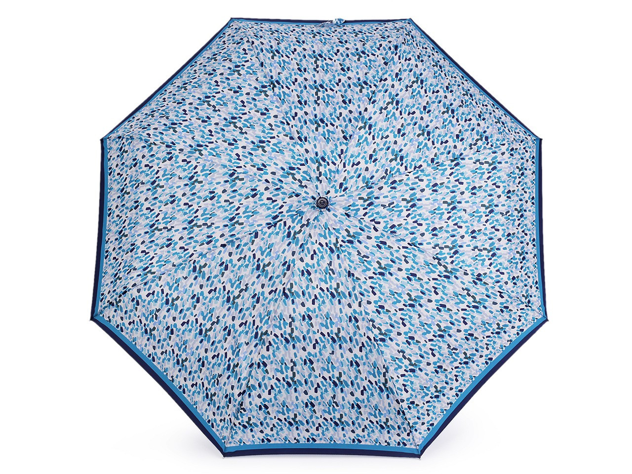 Dámský mini skládací deštník, barva 4 modrá tmavá