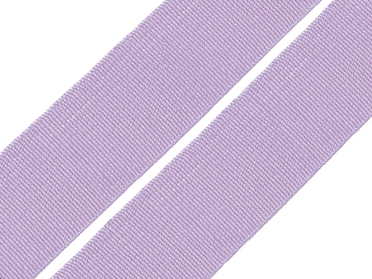 Pruženka hladká šíře 20 mm tkaná barevná, barva 1602 fialová lila