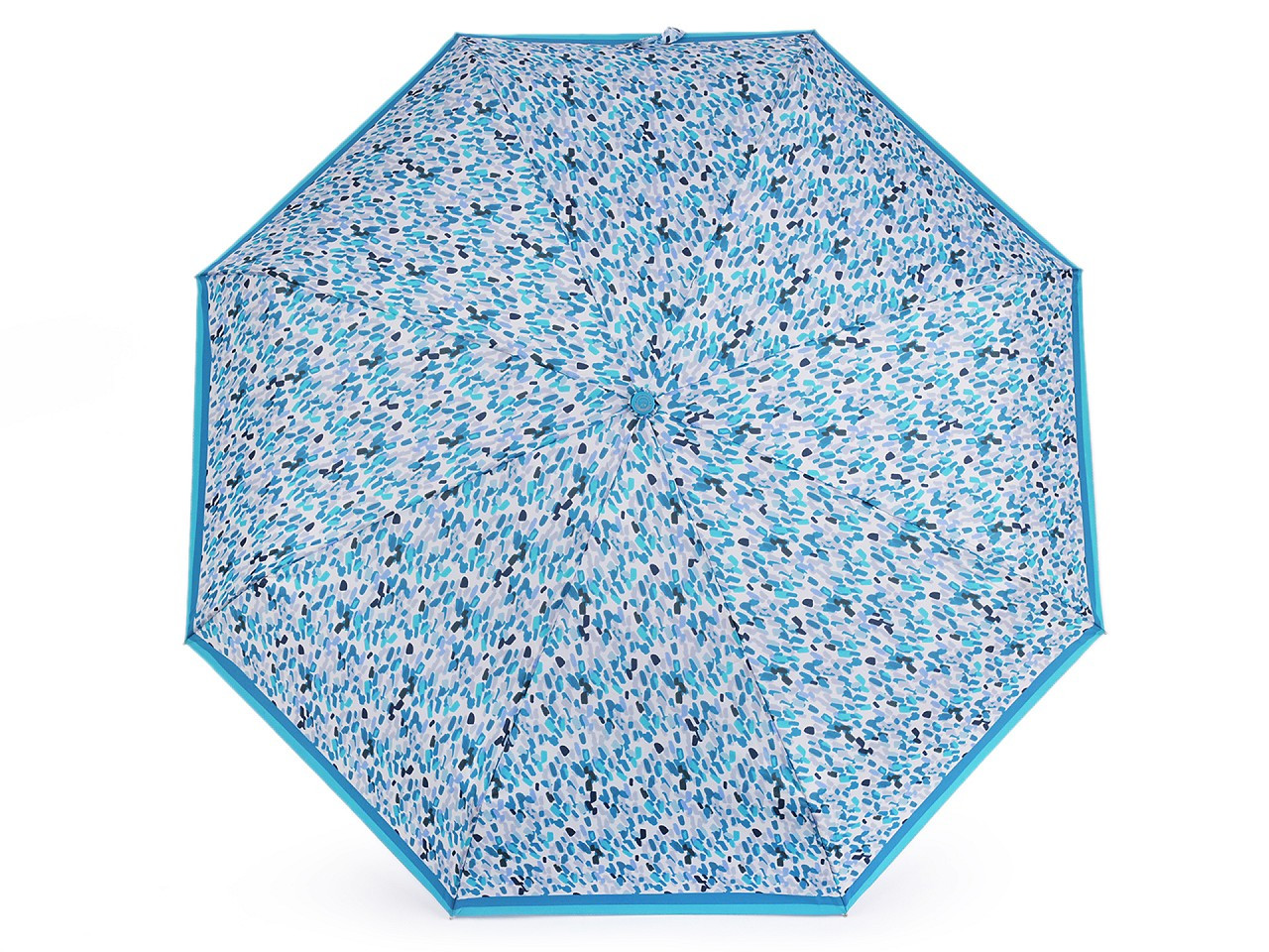 Dámský mini skládací deštník, barva 3 modrá