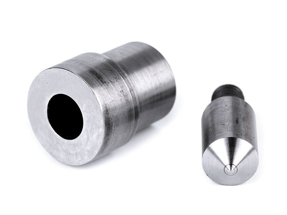 Piston na vysekávání děr pro průchodky, barva 4 (Ø10 mm) nikl