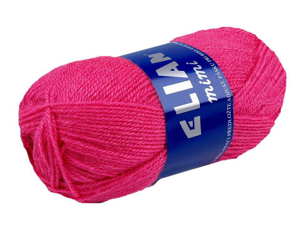 Pletací příze Mimi 50 g, barva 6 (4849) Fandango Pink