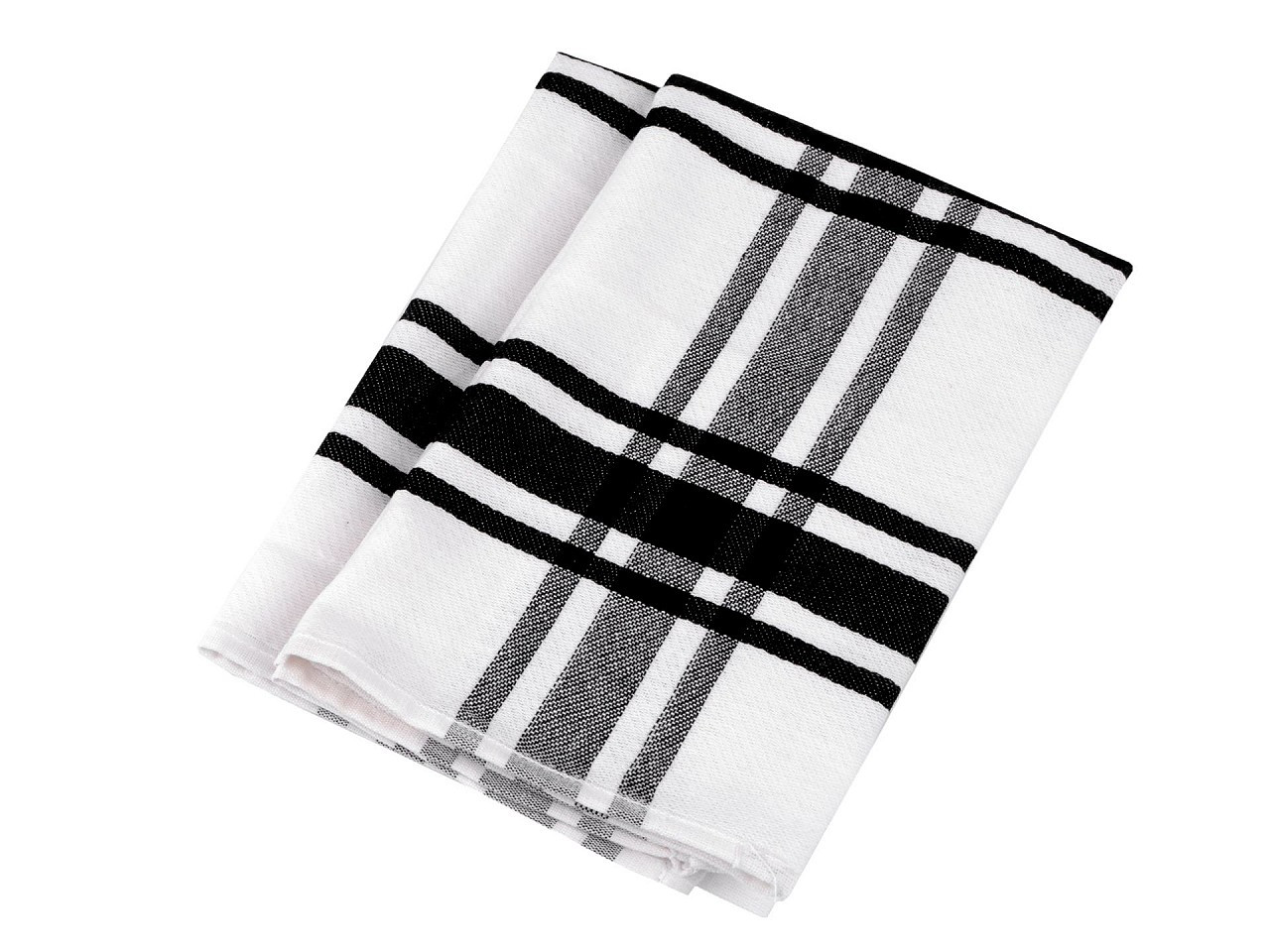 Bavlněná utěrka 50x70 cm egyptská bavlna, barva 4 černá