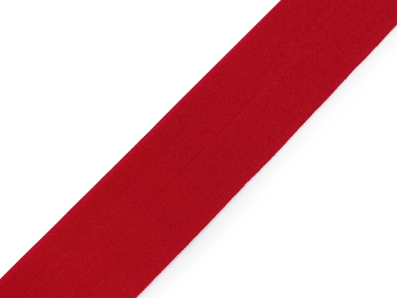 Lemovací pruženka půlená šíře 30 mm, barva 8 červená