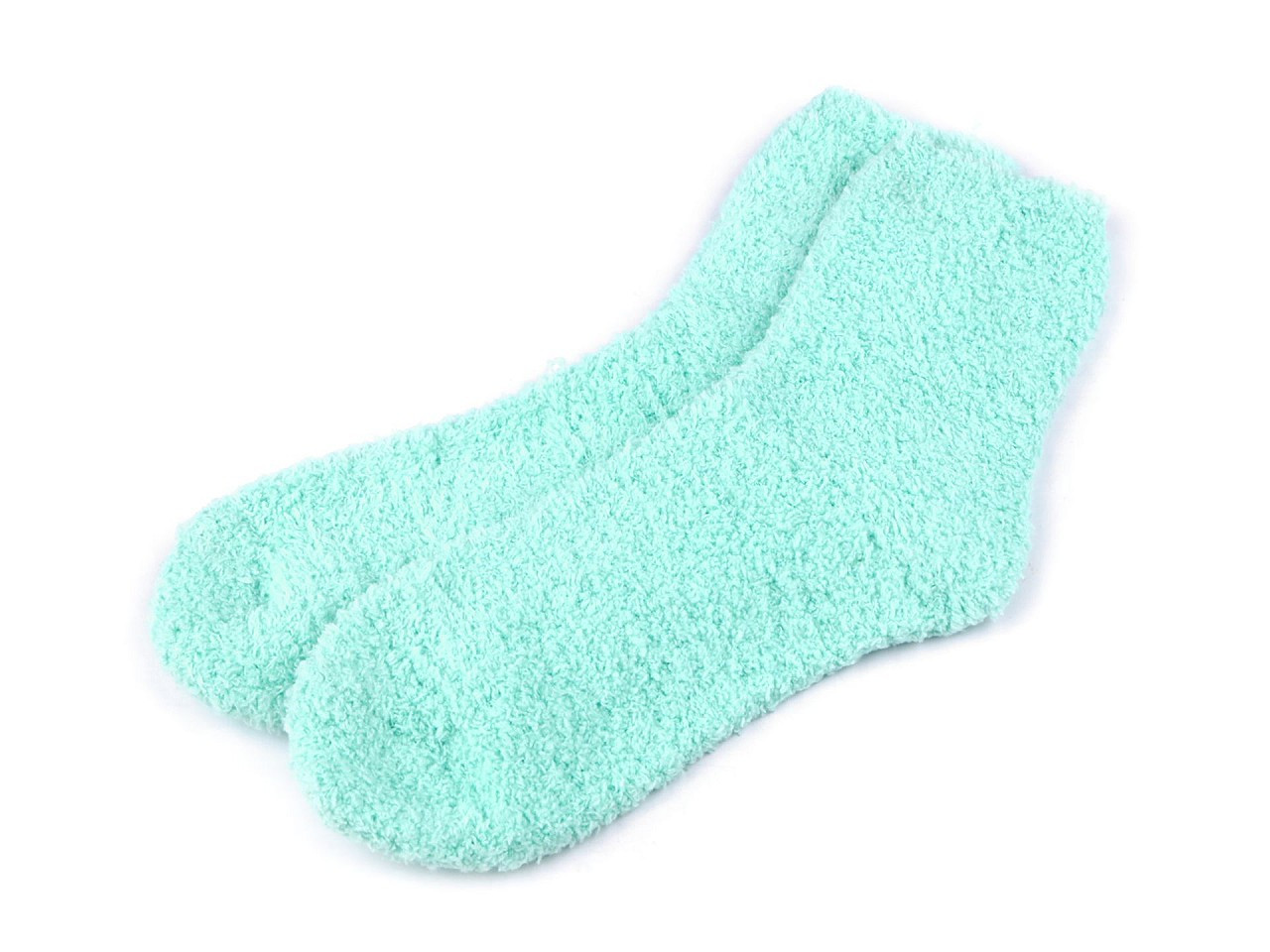 Dámské / dívčí froté ponožky, barva 5 mint