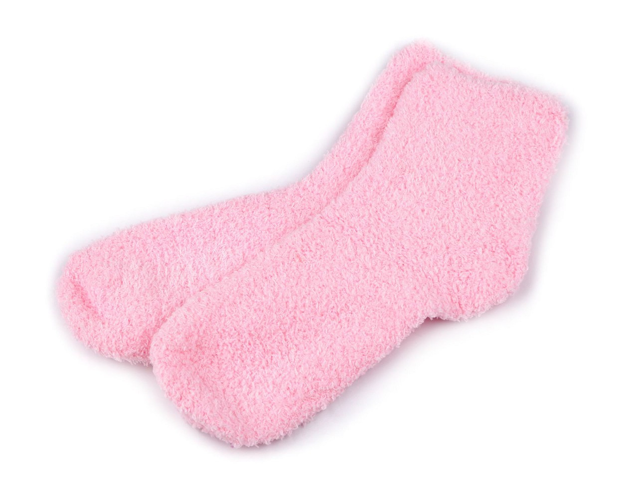 Dámské / dívčí froté ponožky, barva 2 růžová sv.