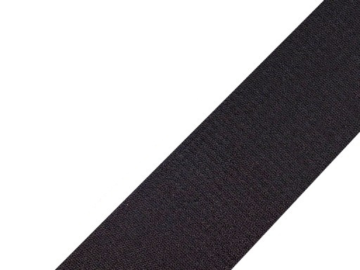 Suchý zip háček šíře 50 mm černý, barva Černá