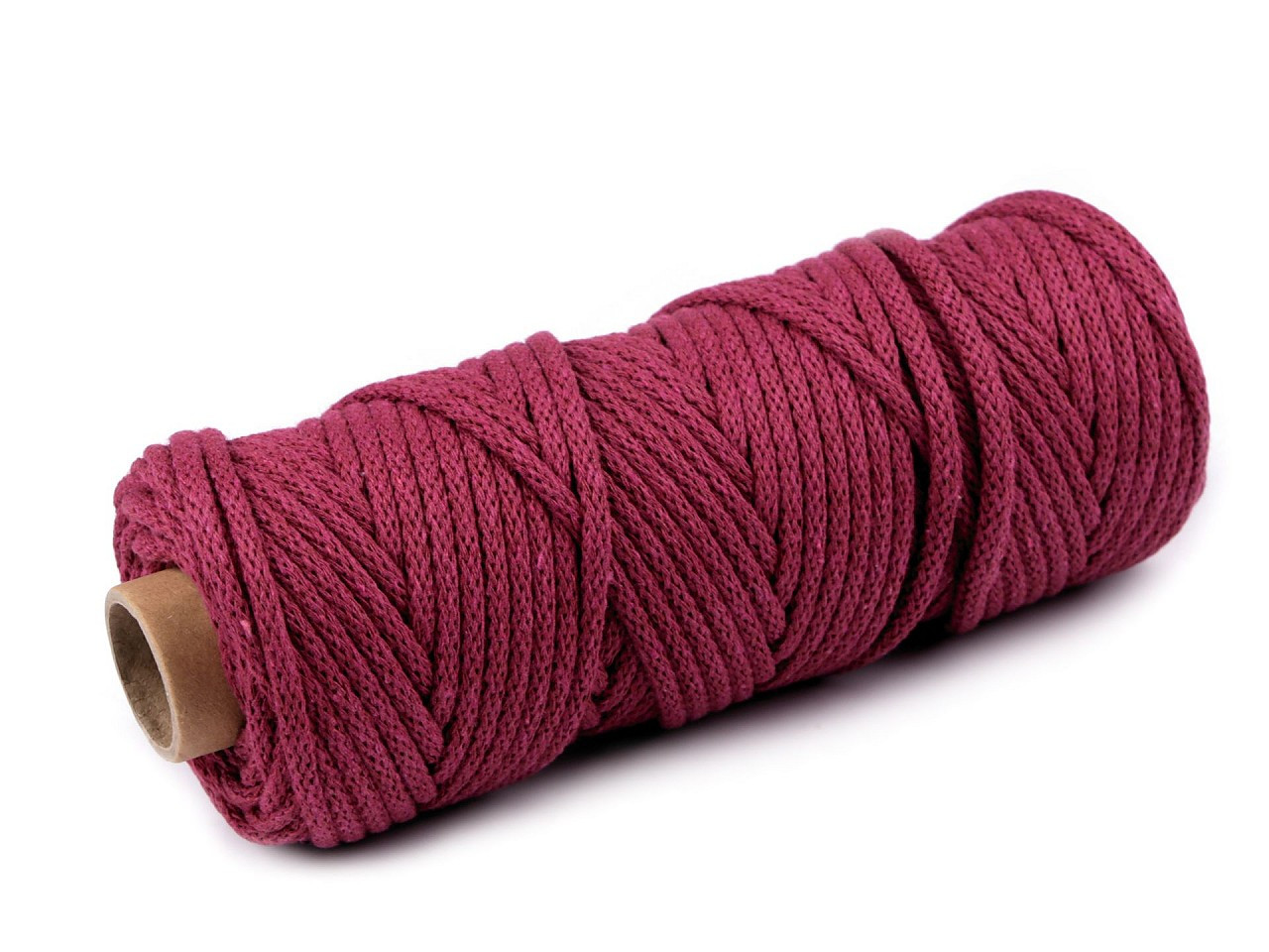 Šňůra / příze s duší Ø5 mm, barva 25 /040 fuchsia