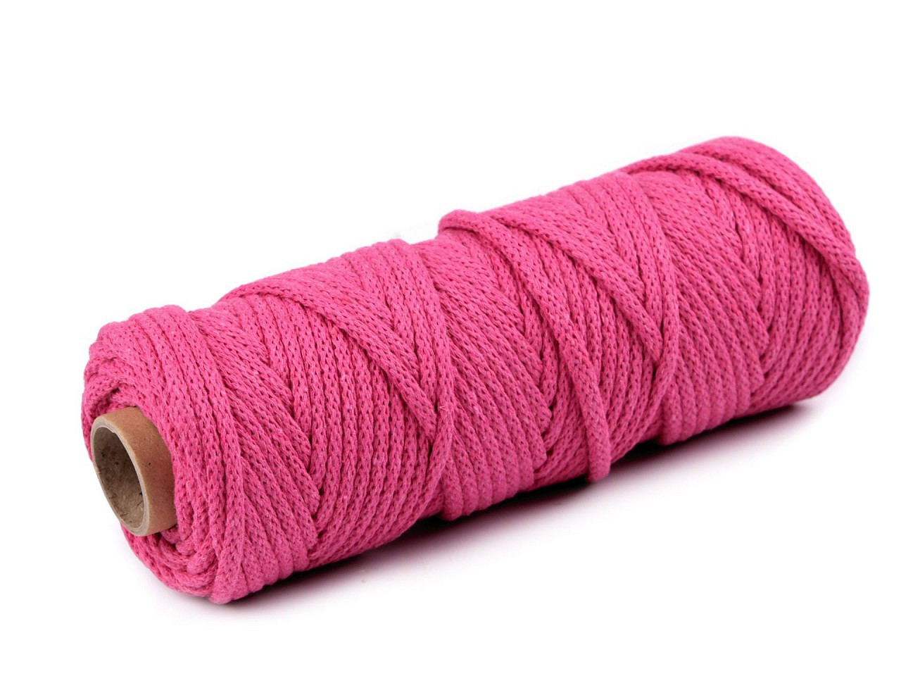 Šňůra / příze s duší Ø5 mm, barva 4 /012 pink