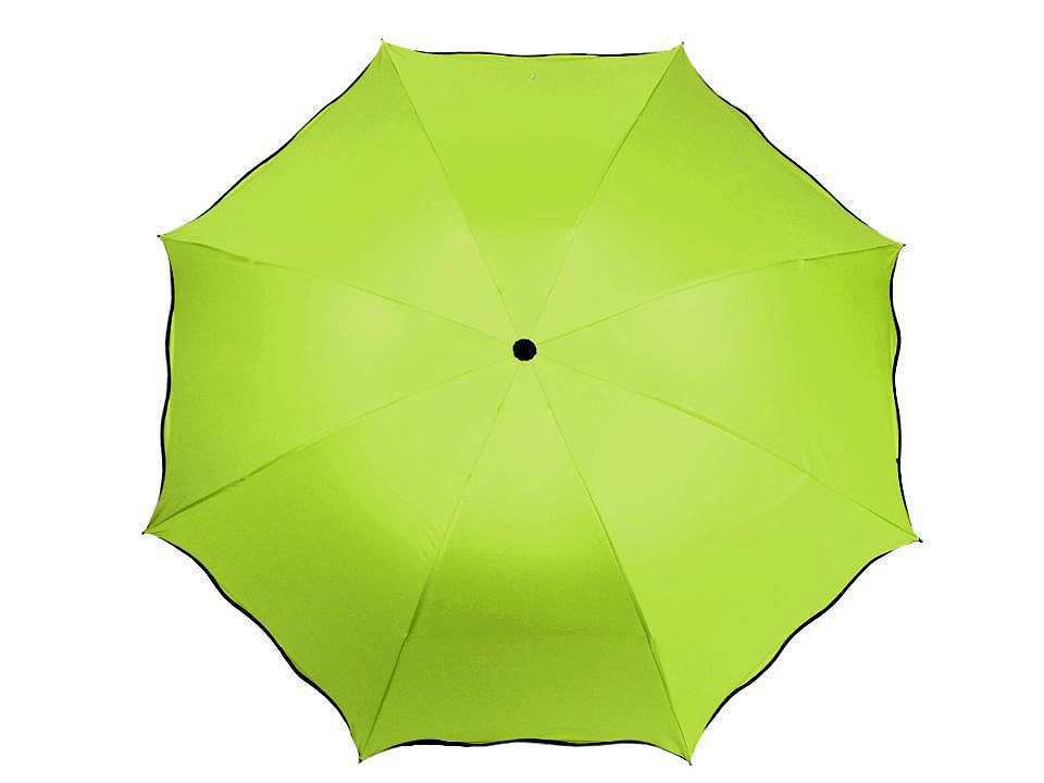 Dámský skládací deštník kouzelný, barva 4 zelená limetková