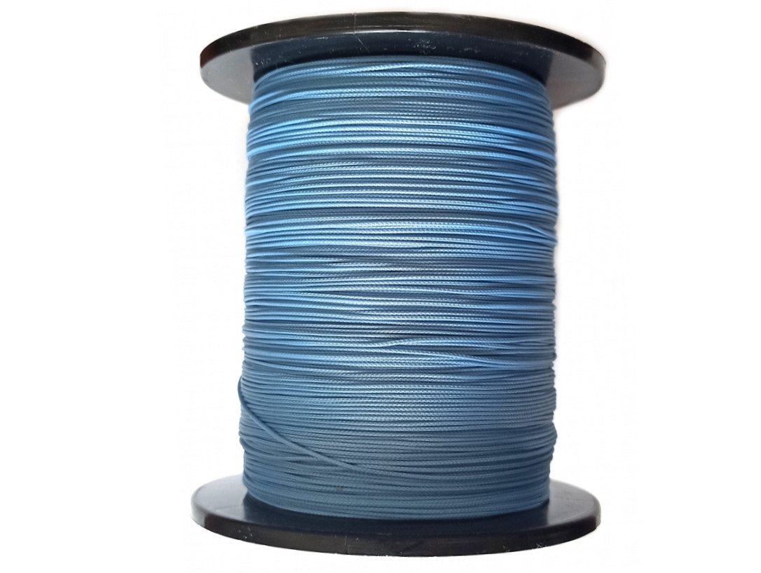 Šňůra technická žaluziová / k navlékání korálků Ø 1 mm, barva Modrá sv. (2657)