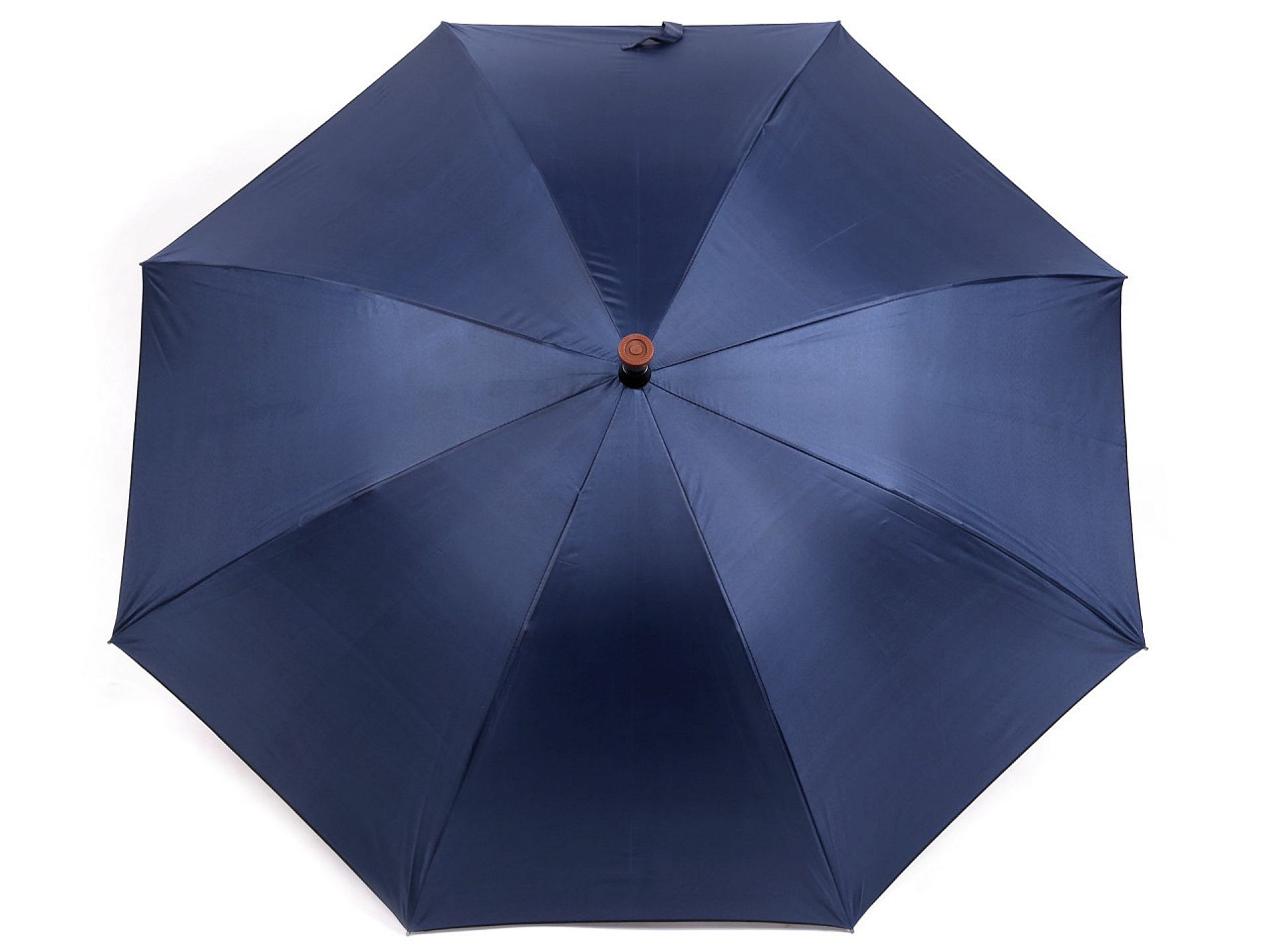 Deštník s vycházkovou holí, barva 1 modrá tmavá