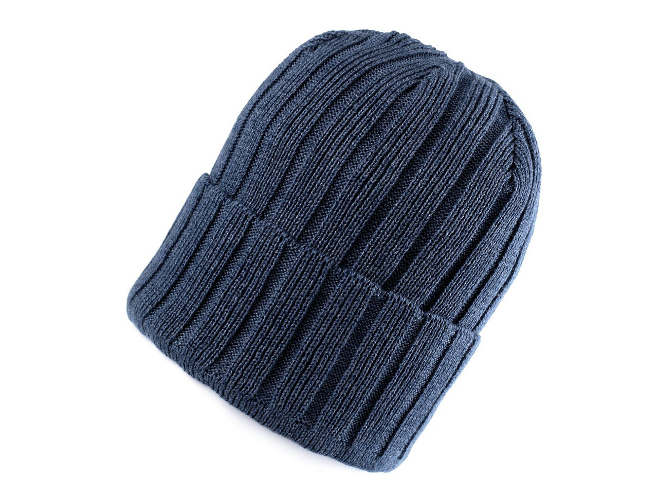 Zimní čepice unisex, barva 2 modrá delta