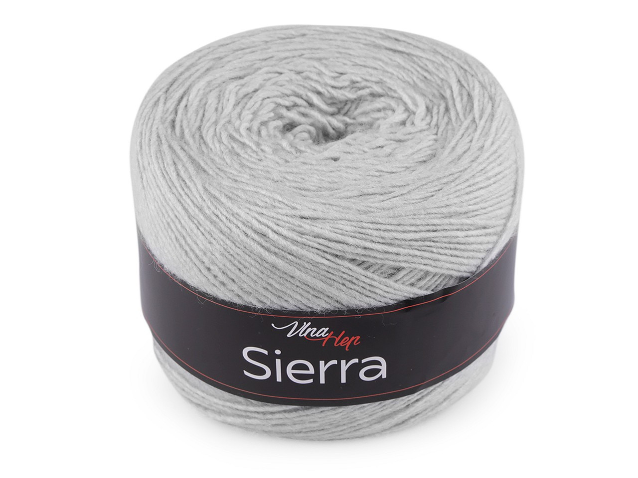 Pletací příze Sierra 150 g, barva 2 (6230) šedá světlá