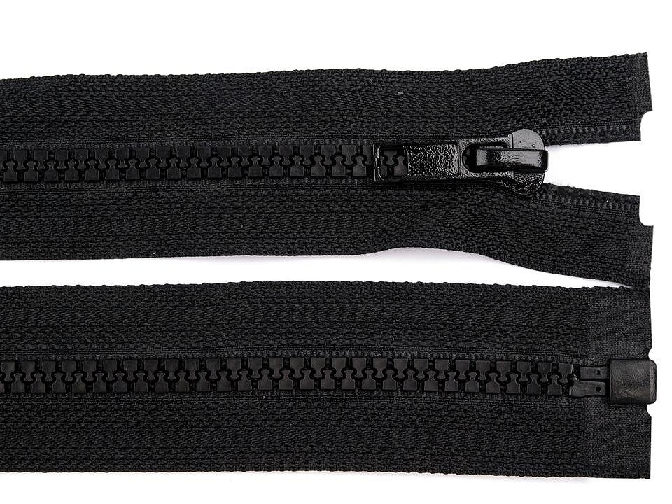 Kostěný zip No 5 délka 110 cm bundový, barva 332 černá