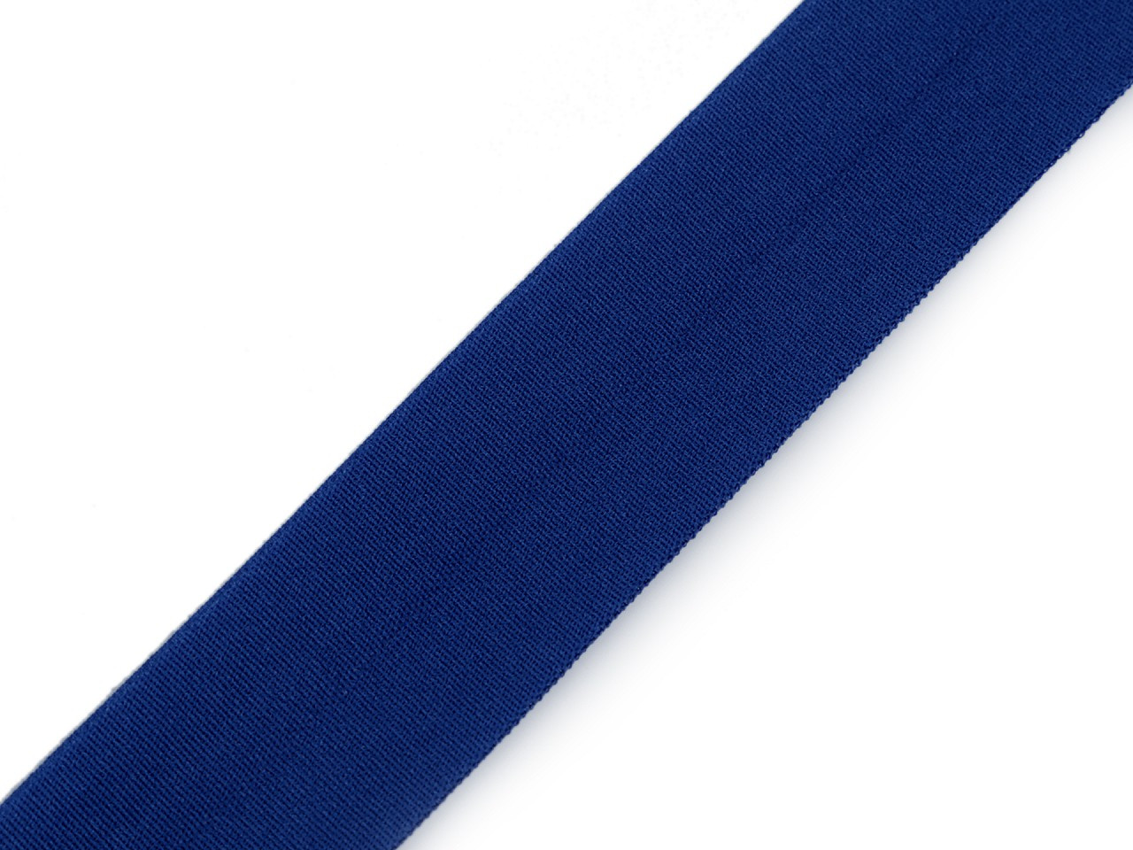 Lemovací pruženka půlená šíře 30 mm, barva 9 modrá safírová