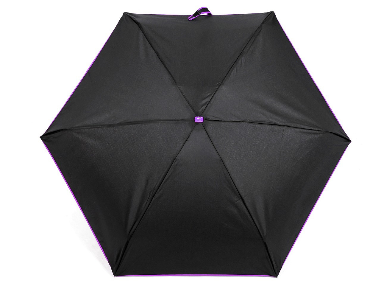 Dámský mini skládací deštník, barva 3 fialová
