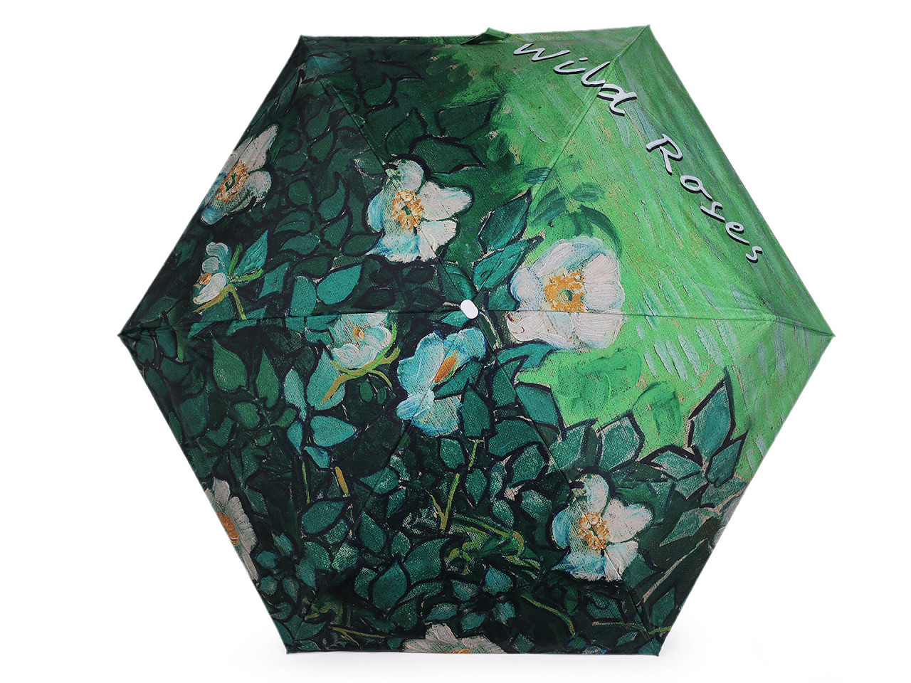 Dámský mini skládací deštník, barva 4 zelená