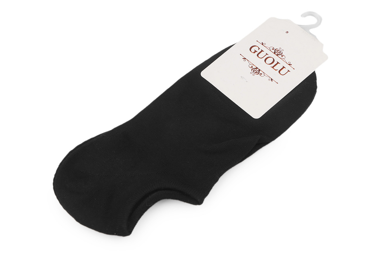 Bavlněné ponožky do tenisek unisex, barva 2 černá