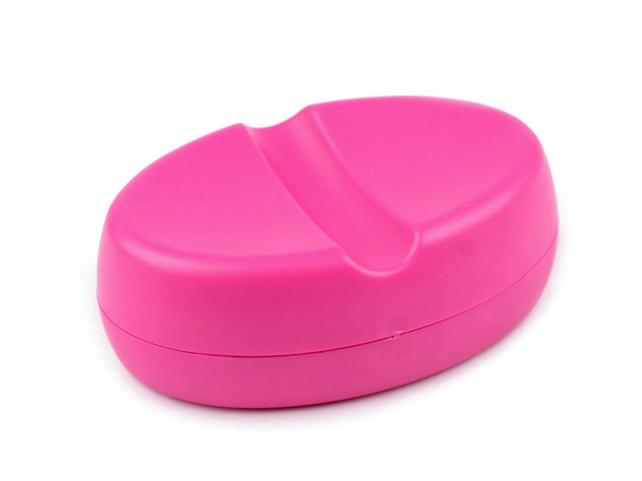 Magnetická podložka s krabičkou na špendlíky, jehly, barva 1 pink