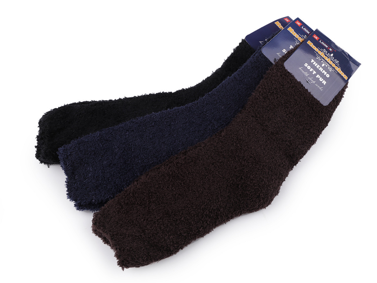 Pánské ponožky froté, barva 13 (vel. 39-43) mix tmavý