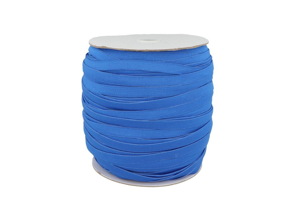 Pruženka šíře 10 mm galonová barevná, barva Modrá (213)