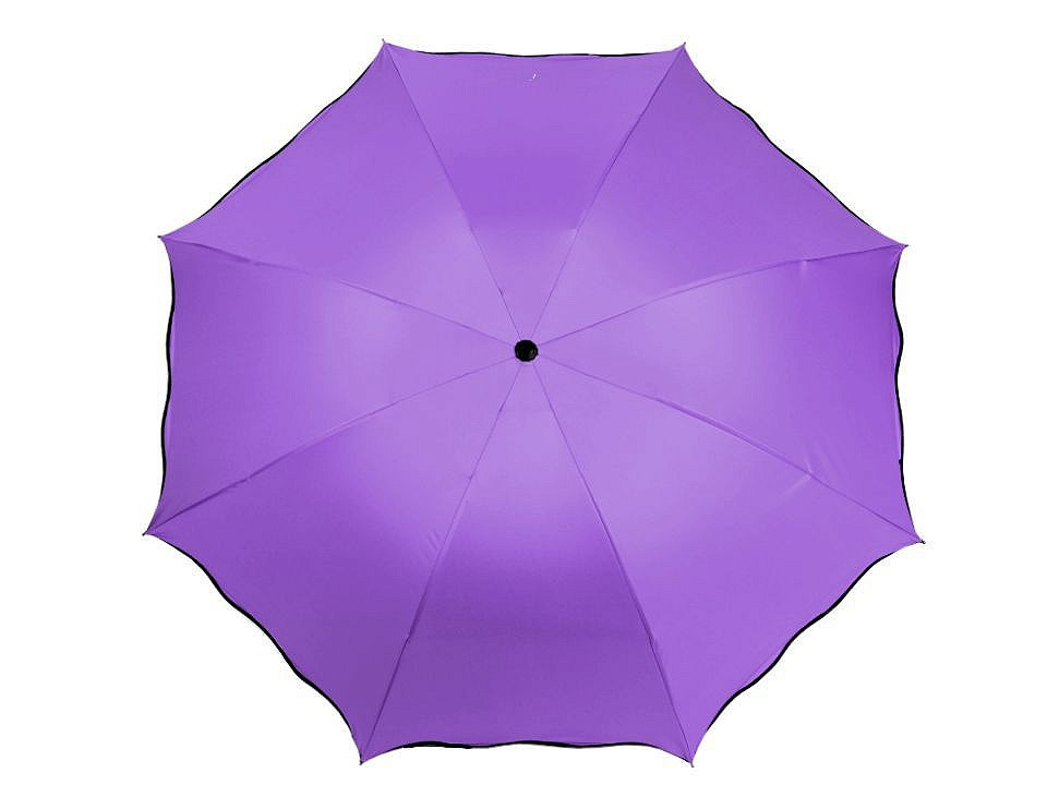 Dámský skládací deštník kouzelný, barva 6 fialková