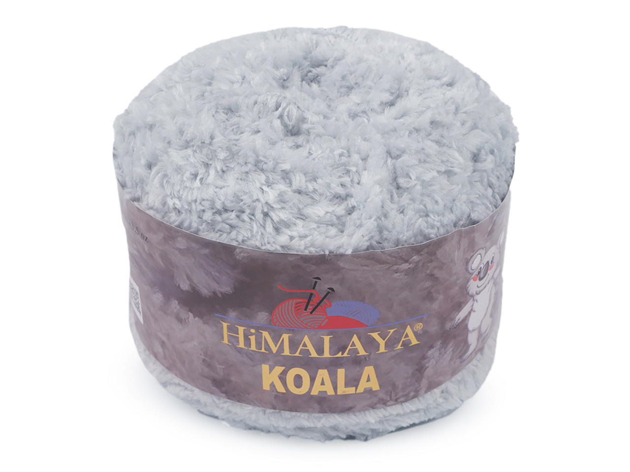 Pletací příze Himalaya Koala 100 g, barva 9 (75706) šedá nejsvětlější