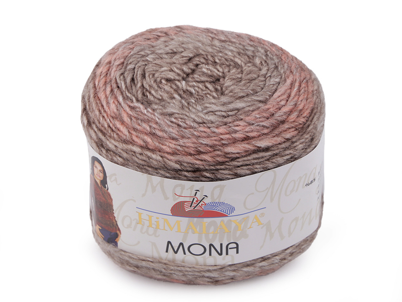 Pletací příze Himalaya Mona 100 g, barva 1 (220102) béžová