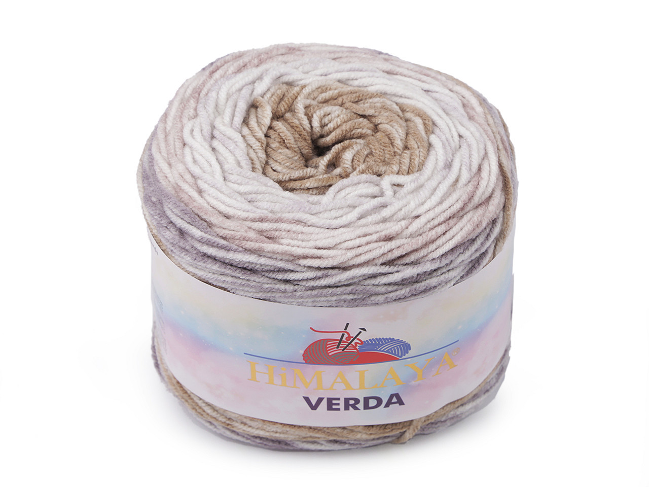 Pletací příze Himalaya Verda 140 g, barva 3 (206) béžová