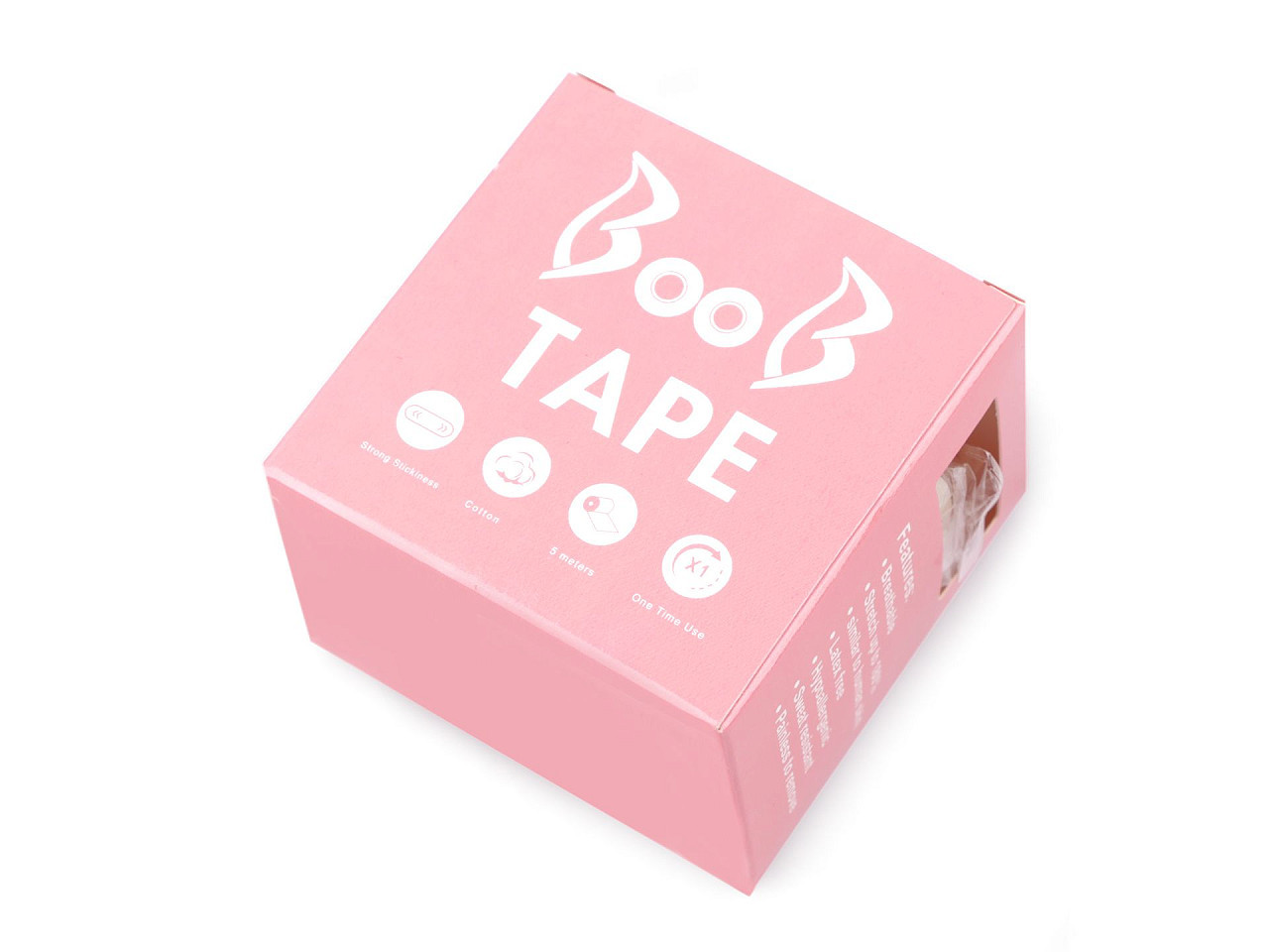 Boob tape páska na prsa samolepicí šíře 5 cm, barva transparent