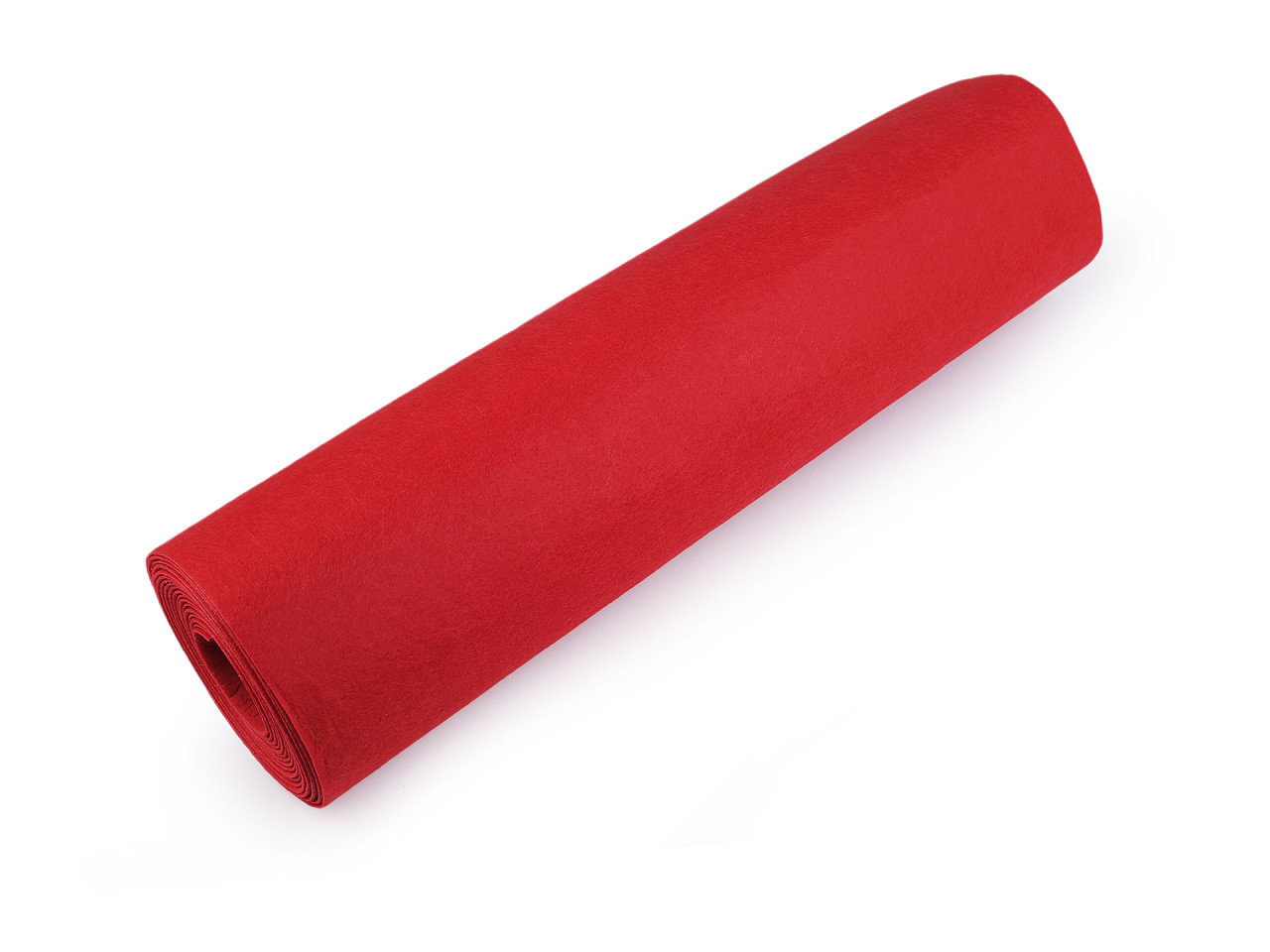 Plsť / filc šíře 50 cm, barva 4 (F01) červená