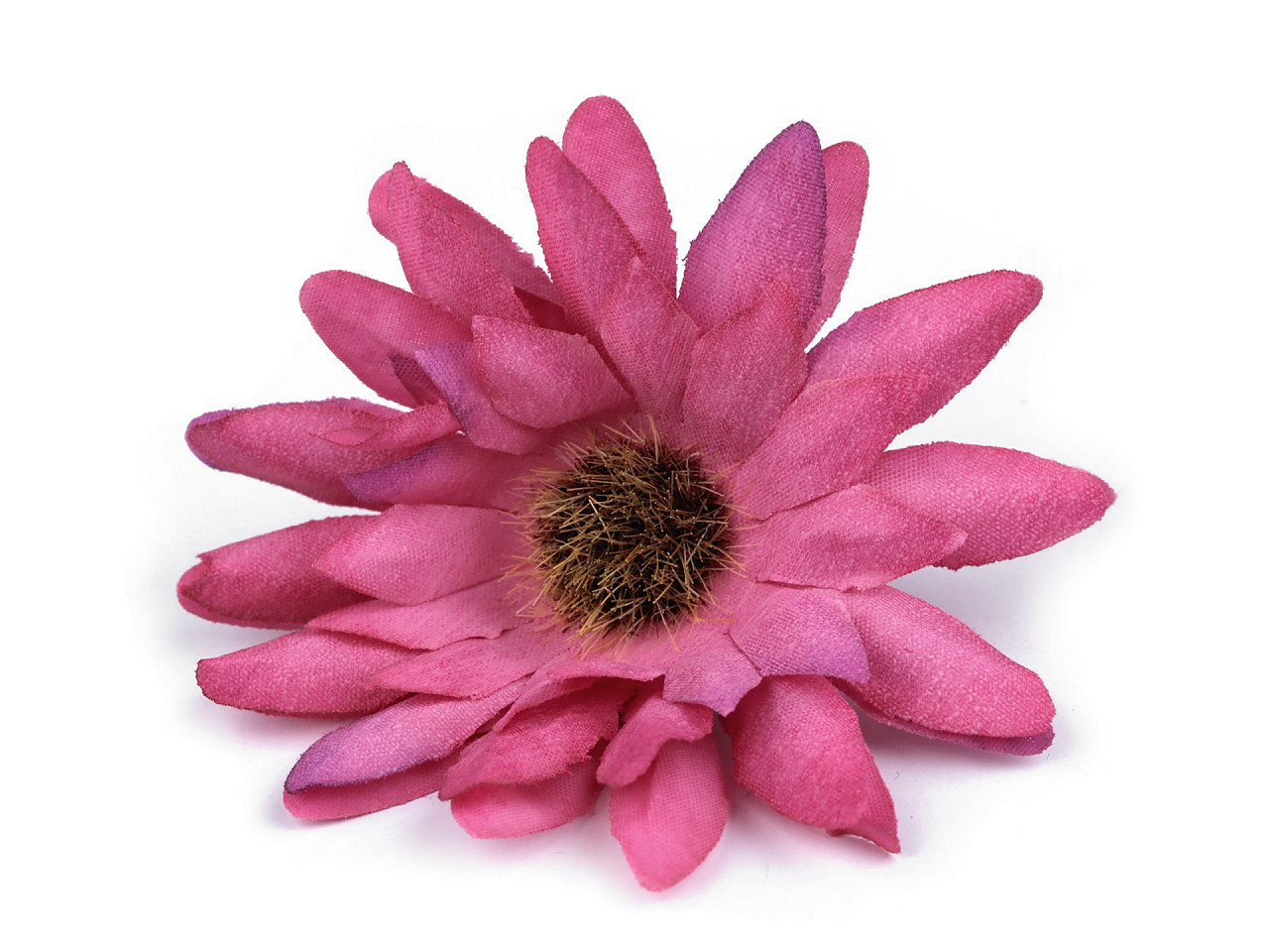 Umělý květ gerbera Ø6,5 cm, barva 3 fialovorůžová